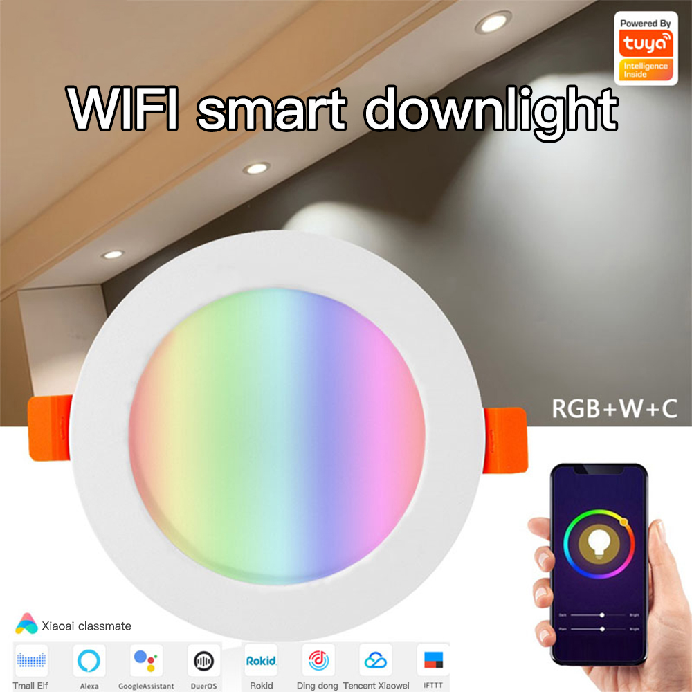 WiFi Lighting Slim Smart LED Recessed Lights 4 inch- 4 Pack